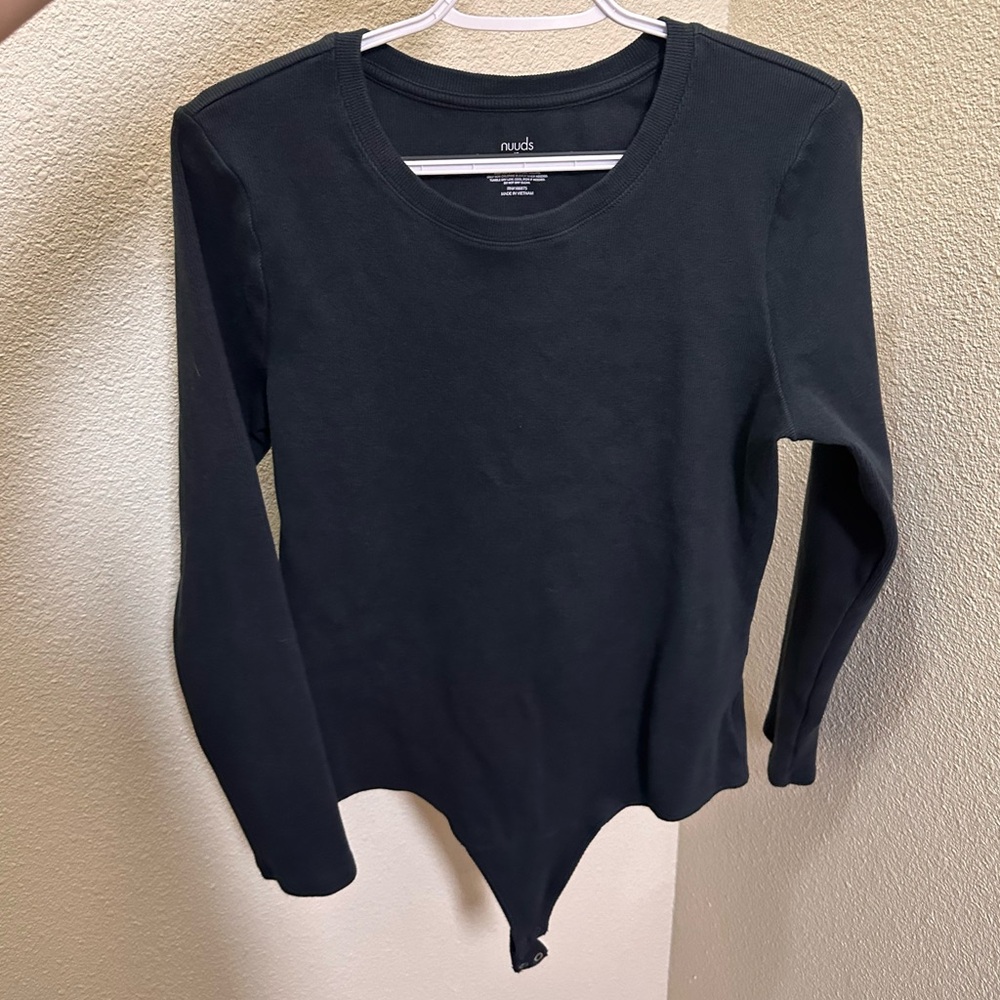 Nuuds Ribbed Bodysuit